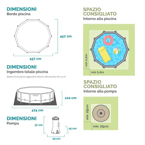 Bazen metalni okvir prism frame 4.57×122 6 Bazen metalni okvir prism frame 4.57x122 - Slika 4